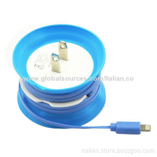 Retractable USB cables for iPhone 5